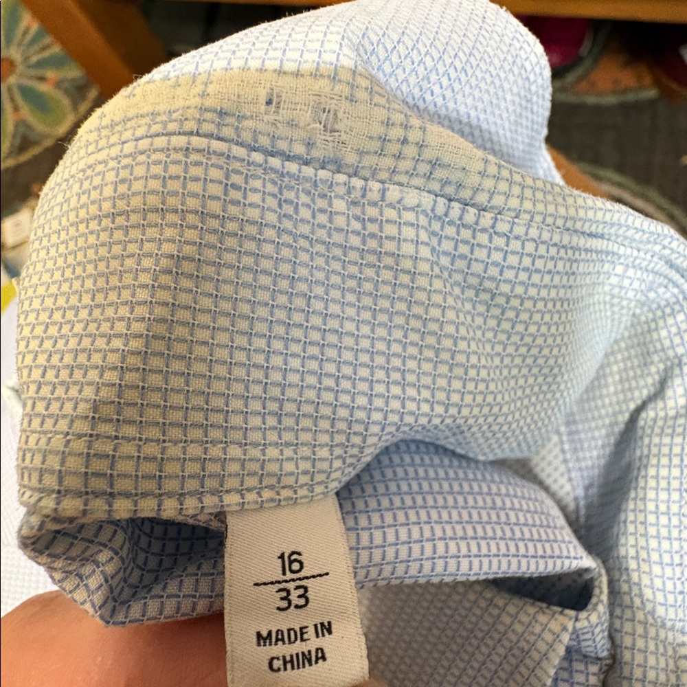 John W Nordstrom Light Blue Men's Shirt Size 16–33 - Picture 10 of 10